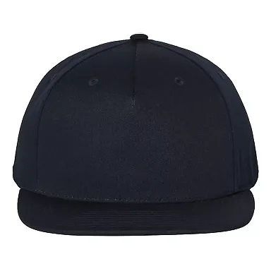 Richardson Hats 255 Pinch Front Twill Back Trucker Navy front view