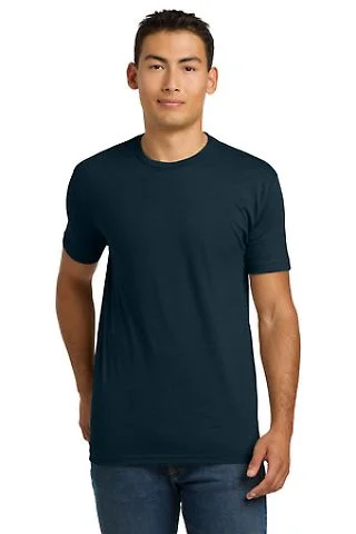 Next Level 6210 Wholesale Men's CVC Blended Plain in Midnight navy front view