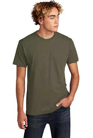 Next Level 6210 Men's CVC Crew in Military green front view