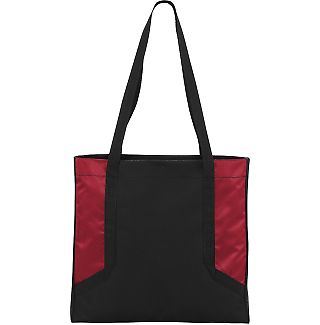 Port Authority Clothing BG417 Port Authority Circ in Rich red/black front view