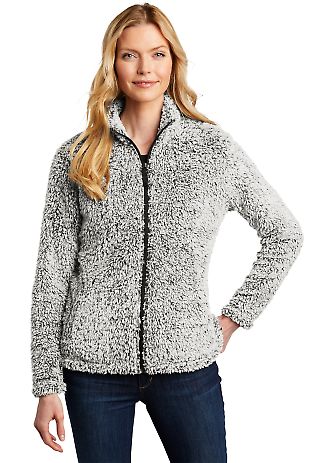 Port Authority Clothing L131 Port Authority Lad in Grey heather front view
