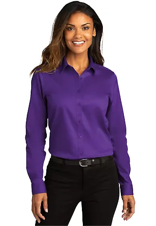 Port Authority Clothing LW808 Port Authority   Lad Purple front view