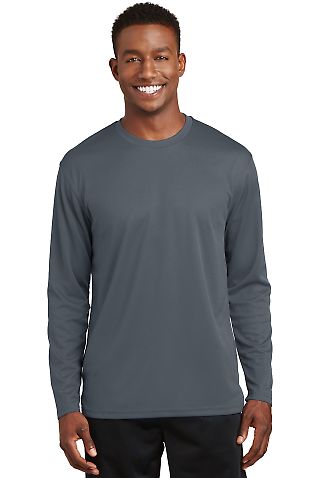 Sport Tek K368 DISCONTINUED Sport-Tek Dri-Mesh in Steel front view