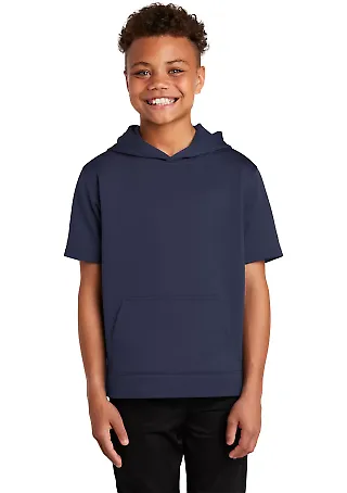 Sport Tek YST251 Sport-Tek    Youth Sport-Wick     Navy front view