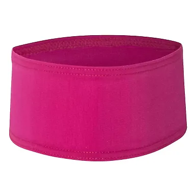 Badger Sportswear 0300 Headband Hot Pink front view