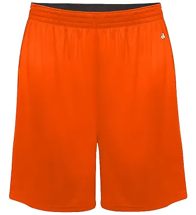 Badger Sportswear 4002 Ultimate SoftLock™ 8" Sho in Burnt orange front view