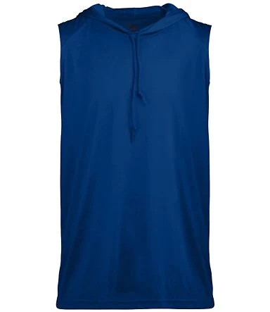 Badger Sportswear 4108 B-Core Sleeveless Hooded T- in Royal front view