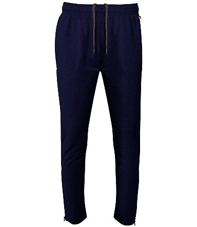Badger Sportswear 1070 FitFlex French Terry Sweatp in Navy front view