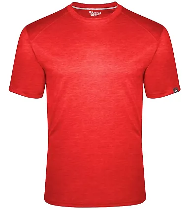 Badger Sportswear 1000 FitFlex Performance T-Shirt in Red front view