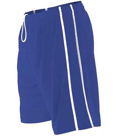 Badger Sportswear 579PP Dri-Mesh Pocketed Training Royal/ White front view