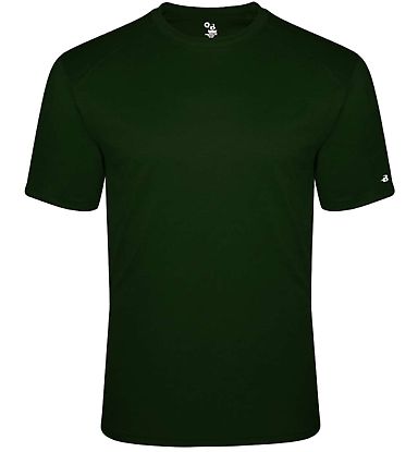 Badger Sportswear 2940 Youth Triblend T-Shirt in Forest  front view