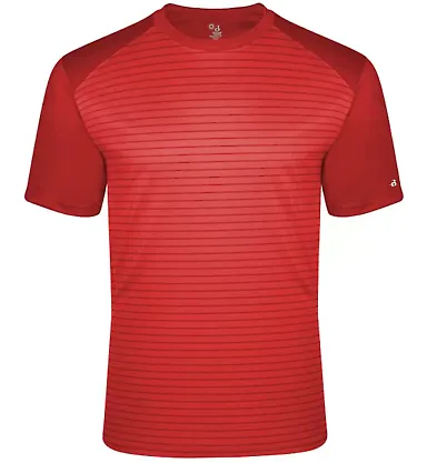 Badger Sportswear 2972 Youth Vintage Line Sport Tr Red front view