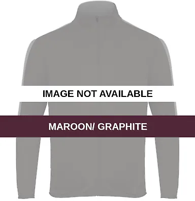 Badger Sportswear 2721 Youth Blitz Outer-Core Jack Maroon/ Graphite front view