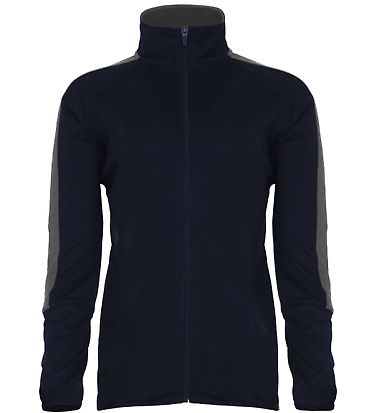 Badger Sportswear 7921 Women's Blitz Outer-Core Ja in Navy/ graphite front view