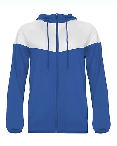 Badger Sportswear 7922 Women's Sprint Outer-Core J Royal/ White front view