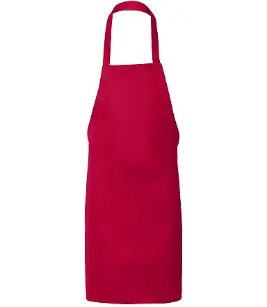 Q-Tees Q2010 Butcher Apron Red front view