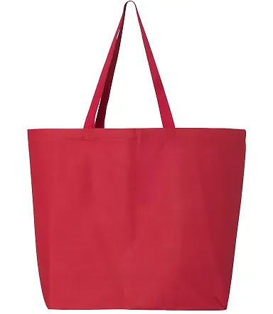 Q-Tees Q600 25L Jumbo Tote Red front view