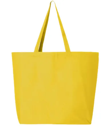 Q-Tees Q600 25L Jumbo Tote Yellow front view