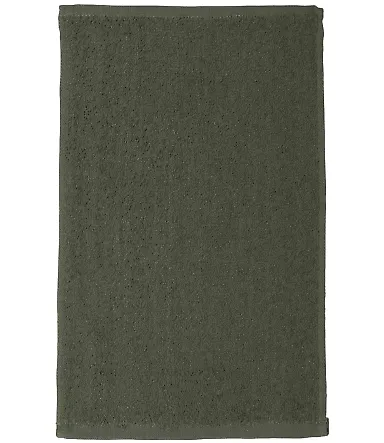 Q-Tees T18 Budget Rally Towel Forest Green front view