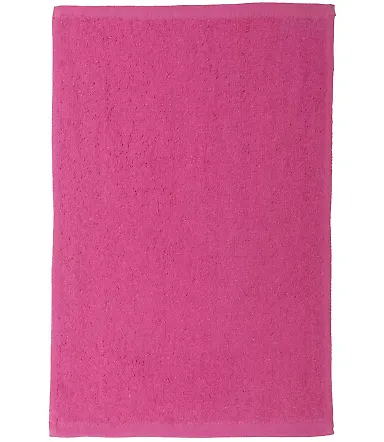 Q-Tees T18 Budget Rally Towel Hot Pink front view