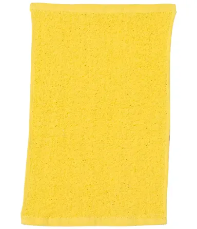 Q-Tees T18 Budget Rally Towel Yellow front view