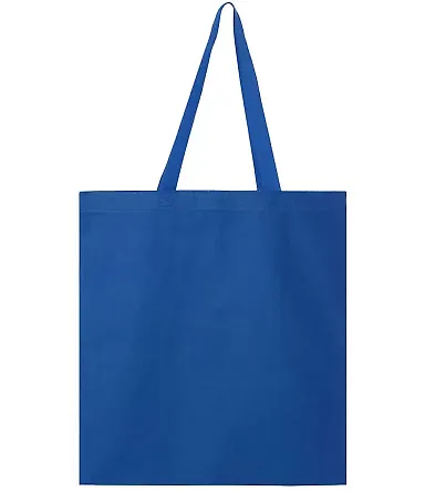 Q-Tees Q800 Promotional Tote Royal Blue front view