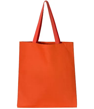 Q-Tees Q800 Promotional Tote Orange front view