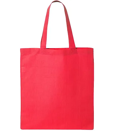 Q-Tees QTB Economical Tote in Hot pink front view