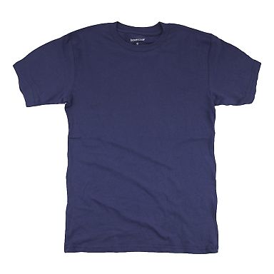 Boxercraft YT05 Youth Unisex T-Shirt Navy front view