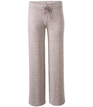 Boxercraft L10 Women's Cuddle Fleece Wide Leg Pant in Espresso heather front view