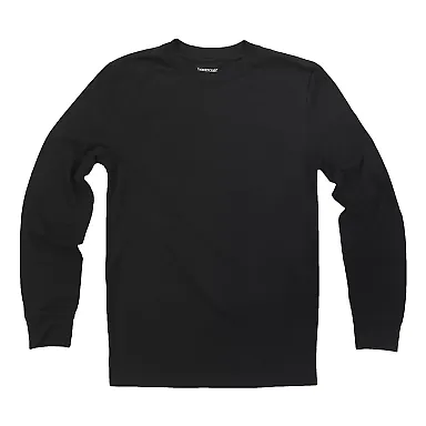 Boxercraft T29 Essential Long Sleeve T-Shirt Black front view