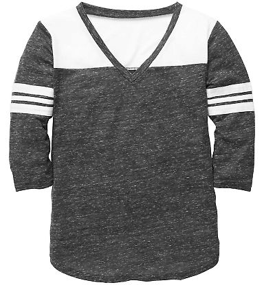 Boxercraft T36 Women's Glory Days T-Shirt in Charcoal heather front view