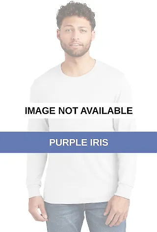 Jerzees 560LSR Premium Blended Ringspun Long Sleev Purple Iris front view