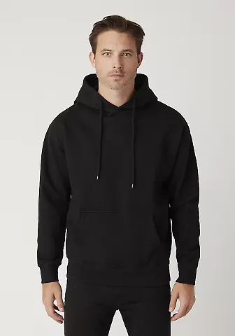 Cotton Heritage M2650 Heavyweight Hoodie in Black front view