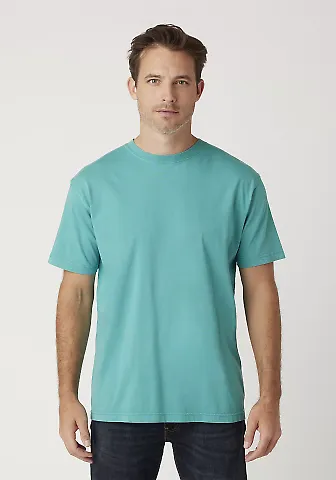 Cotton Heritage OU1690 Garment Dye Short Sleeve in Sea green front view