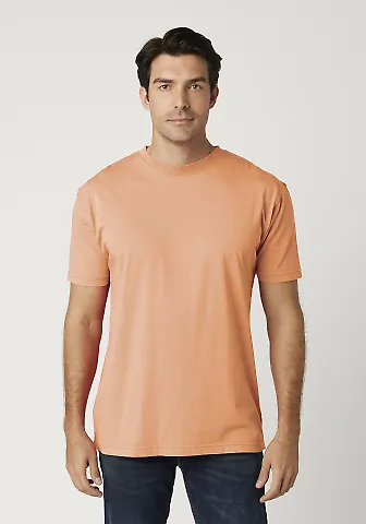 Cotton Heritage OU1690 Garment Dye Short Sleeve in Orange sherbet front view