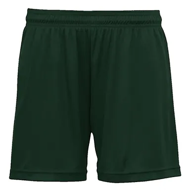 C2 Sport 5616 Women's Performance Shorts Forest front view