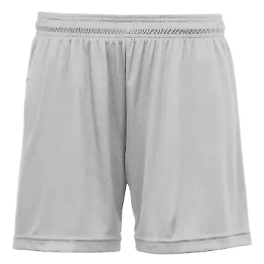 C2 Sport 5616 Women's Performance Shorts Silver front view