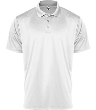 C2 Sport 5901 Youth Utility Sport Shirt White front view