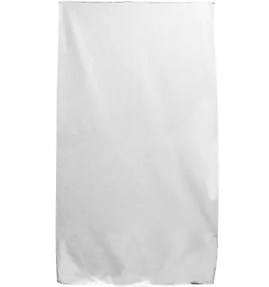 Carmel Towel Company CSUB3060 Sublimation Velour B White front view