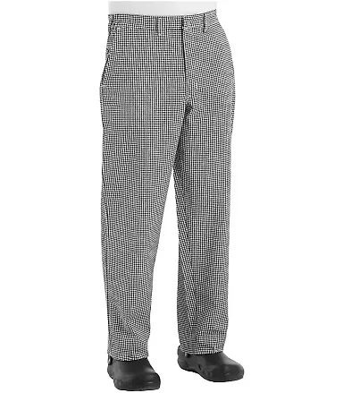 Chef Designs 2020 Cook Pants Black/ White Check - 32I front view