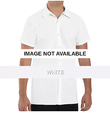Chef Designs 5035 100% Spun Polyester Cook Shirt White front view