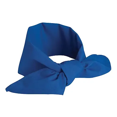 Chef Designs NP12 Neckerchief Royal Blue front view