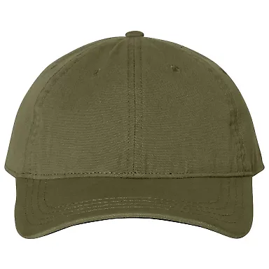 DRI DUCK 3231 Woodend Cap in Olive front view