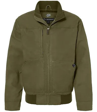 DRI DUCK 5032 Force Bomber Jacket Olive front view