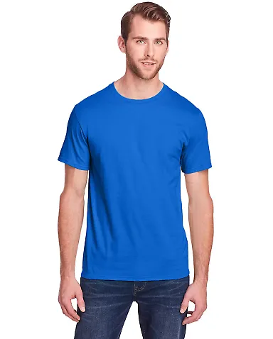 Fruit of the Loom IC47MR Unisex Iconic T-Shirt Royal front view