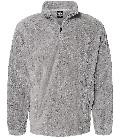 J America 8464 Boundary Shag Frosty Sherpa Quarter Grey front view
