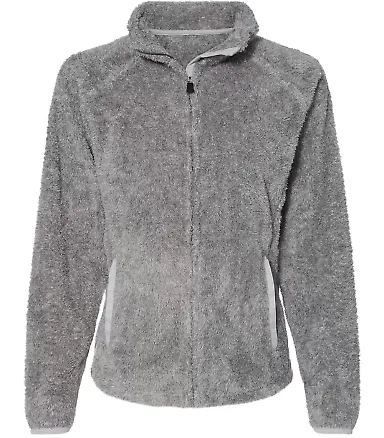 J America 8463 Women's Boundary Shag Frosty Sherpa Grey front view