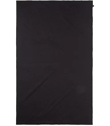 J America 8894 Quilted Jersey Blanket Black front view