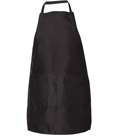 Liberty Bags 5509 Splatter Armor Apron BLACK front view